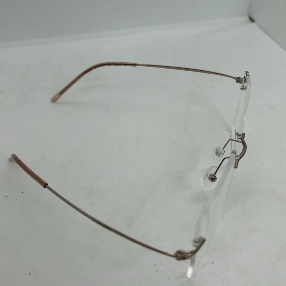 Calvin Klein CK22125TC Unisex Eyeglasses Frames 55-17-150 Rimless NWT - Picture 7 of 7